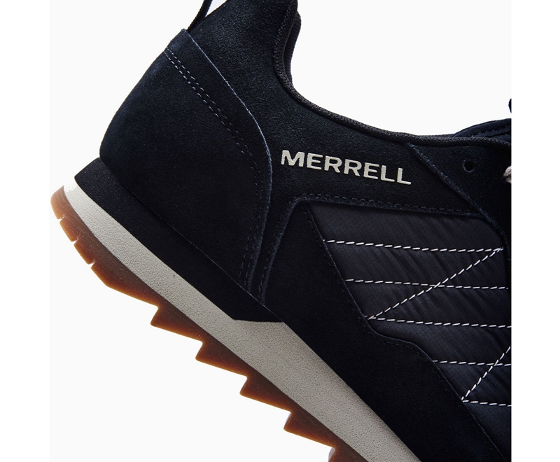 Merrell Alpine Men's Sneakers Black | 9452-MBLAS