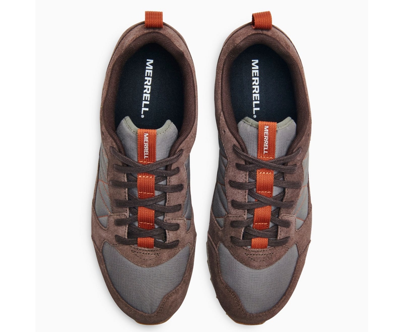 Merrell Alpine Men's Sneakers Chocolate | 8197-ZEUWM