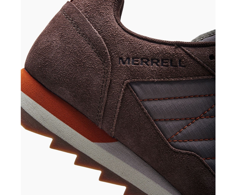 Merrell Alpine Men's Sneakers Chocolate | 8197-ZEUWM