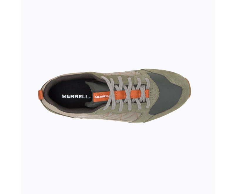 Merrell Alpine Men's Sneakers Olive | 9523-AYBJL