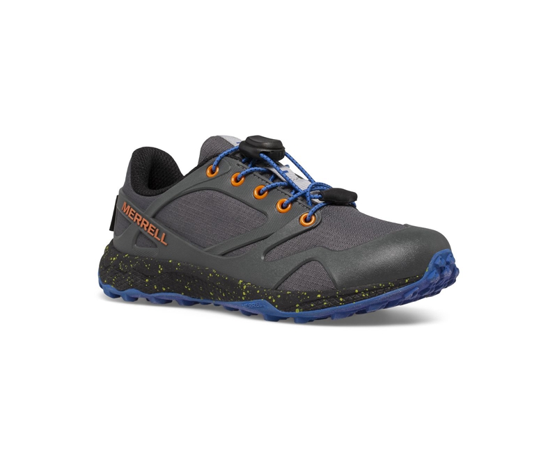 Merrell Altalight Low A/C Kids' Hiking Shoes Grey / Orange | 4803-CQZBK