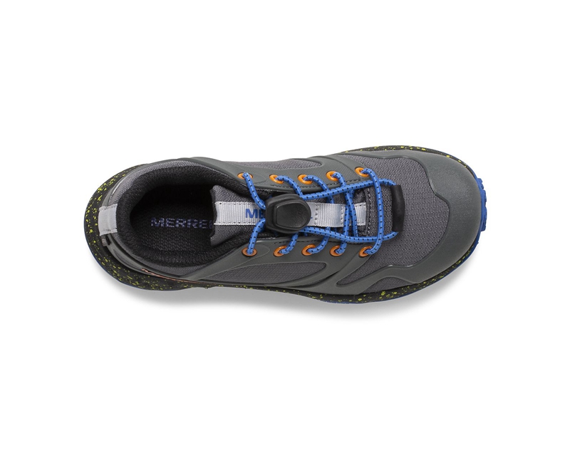 Merrell Altalight Low A/C Kids' Hiking Shoes Grey / Orange | 4803-CQZBK