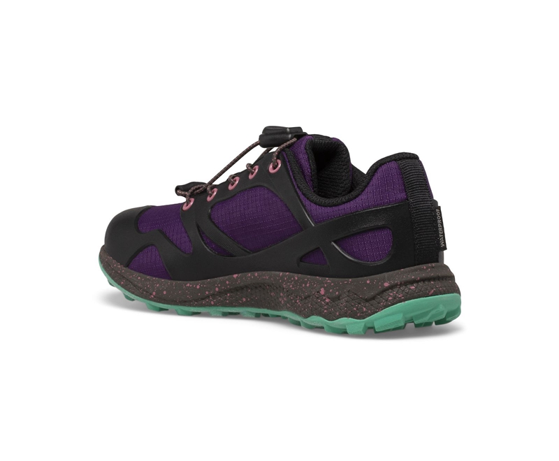 Merrell Altalight Low A/C Kids' Hiking Shoes Purple | 7106-CZTKL