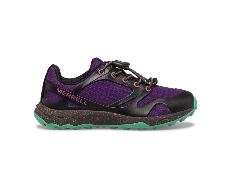 Merrell Altalight Low A/C Kids\' Hiking Shoes Purple | 7106-CZTKL