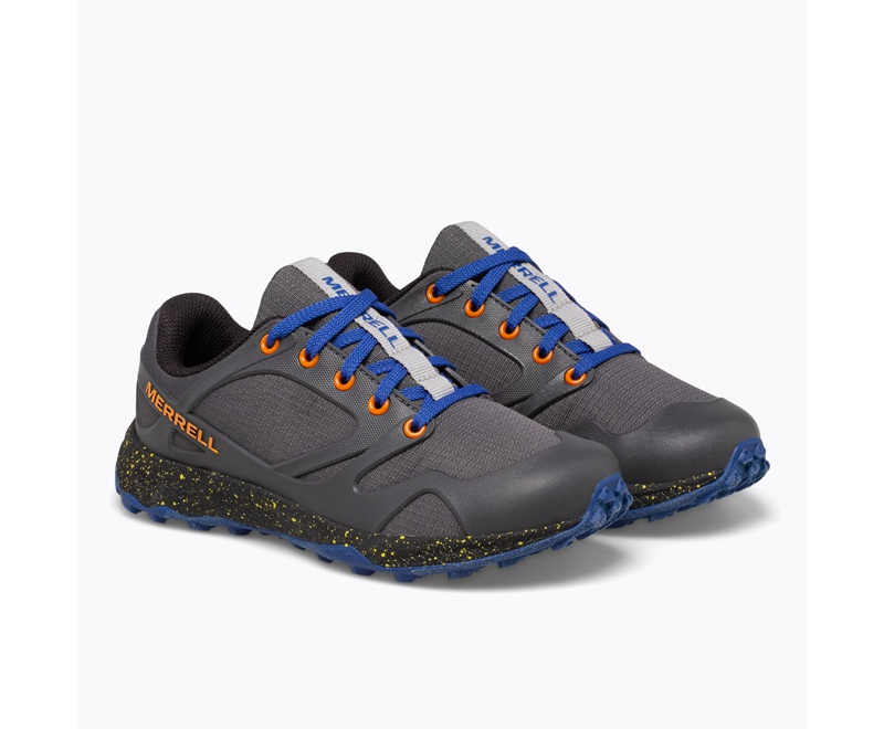 Merrell Altalight Low Kids' Hiking Shoes Grey / Orange | 7684-HGBDT