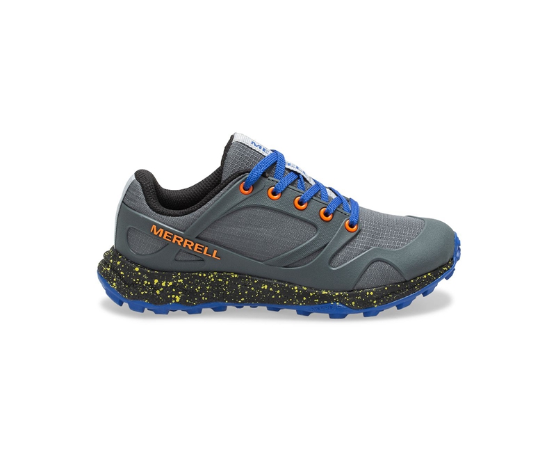 Merrell Altalight Low Kids\' Hiking Shoes Grey / Orange | 7684-HGBDT