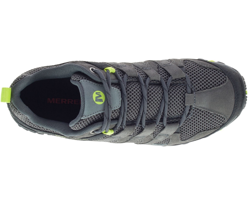 Merrell Alverstone Men's Hiking Boots Grey / Light Green | 7946-ZWSRX