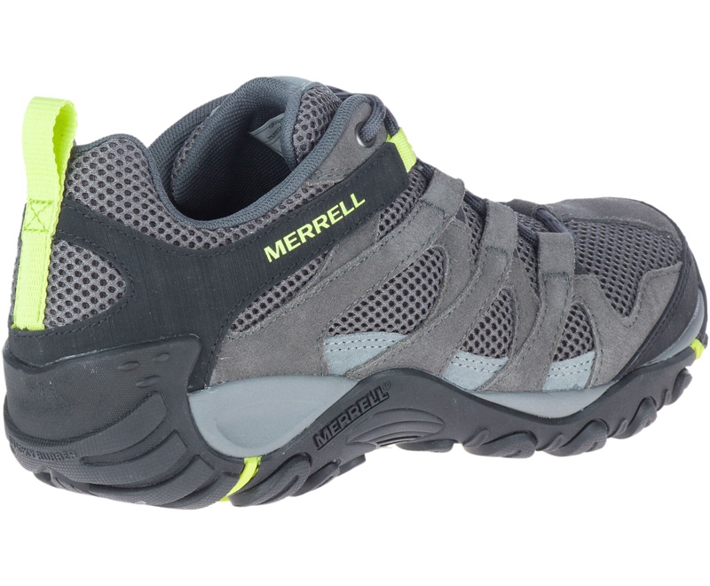 Merrell Alverstone Men's Hiking Boots Grey / Light Green | 7946-ZWSRX