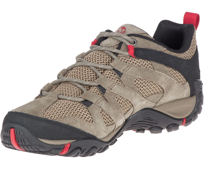 Merrell Alverstone Men's Hiking Shoes Grey | 9527-SDXOV