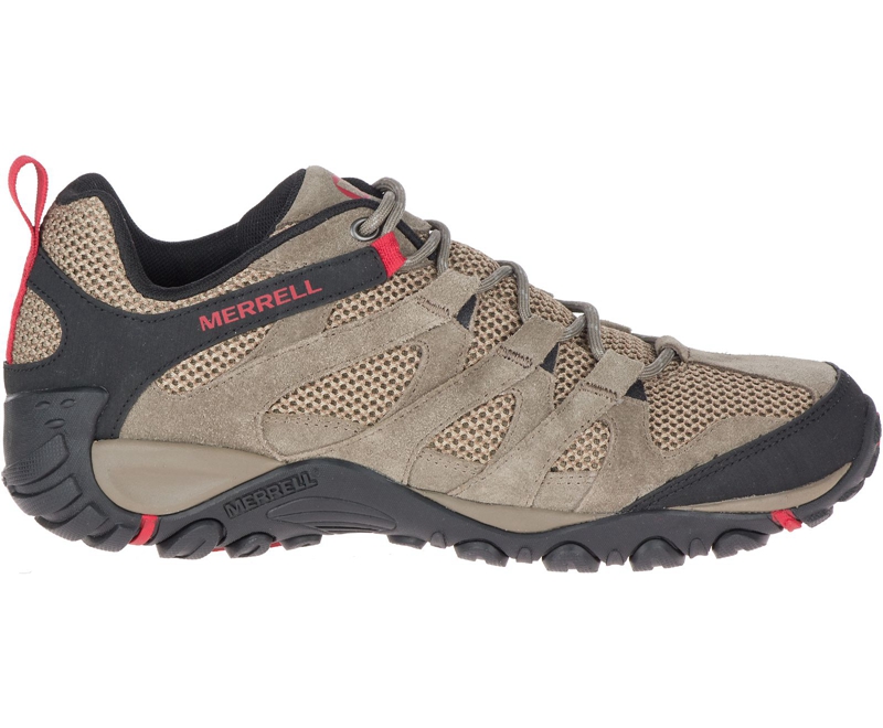 Merrell Alverstone Men\'s Hiking Shoes Grey | 9527-SDXOV