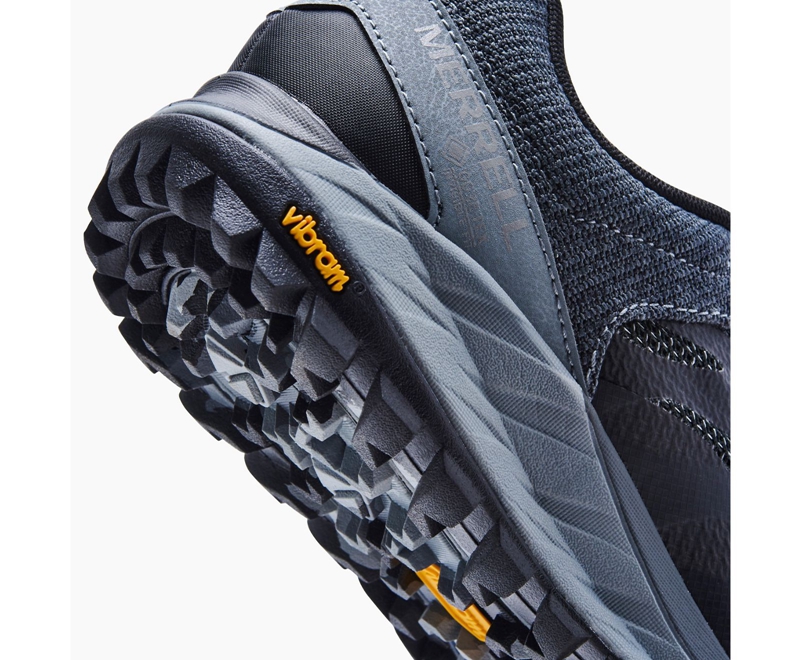 Merrell Antora 2 GORE-TEX® Wide Width Women's Trail Running Shoes Black | 8520-XTMWL