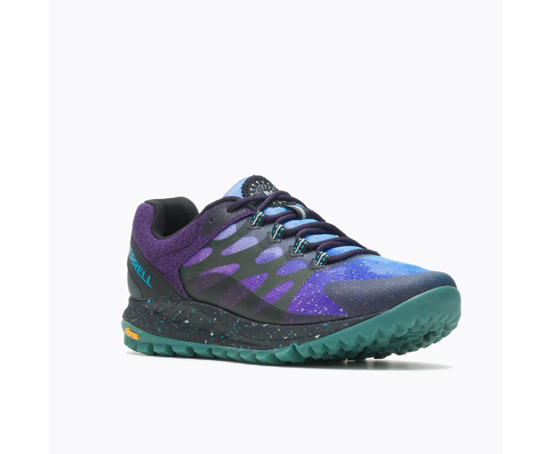 Merrell Antora 2 Galactic Wide Width Women's Trail Running Shoes Multicolor | 7914-RSLYP