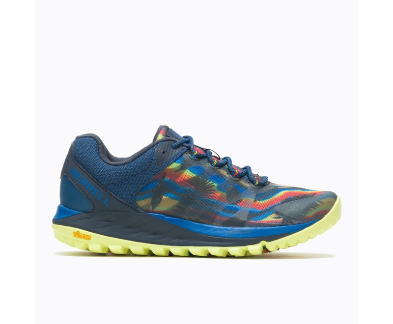 Merrell Antora 2 Rainbow Mountain 3 Wide Width Women\'s Trail Running Shoes Multicolor | 6475-BQSTE