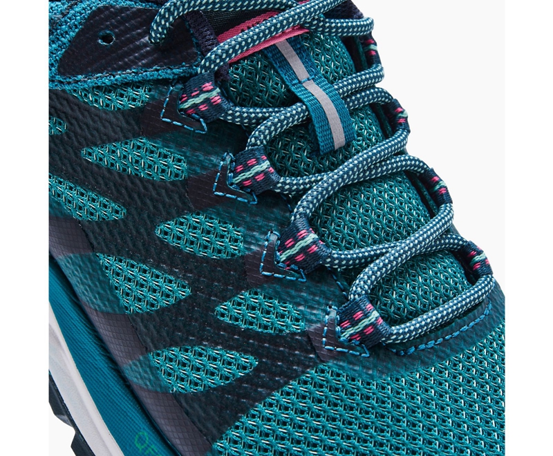 Merrell Antora 2 Women's Trail Running Shoes Blue | 1849-UWTKF