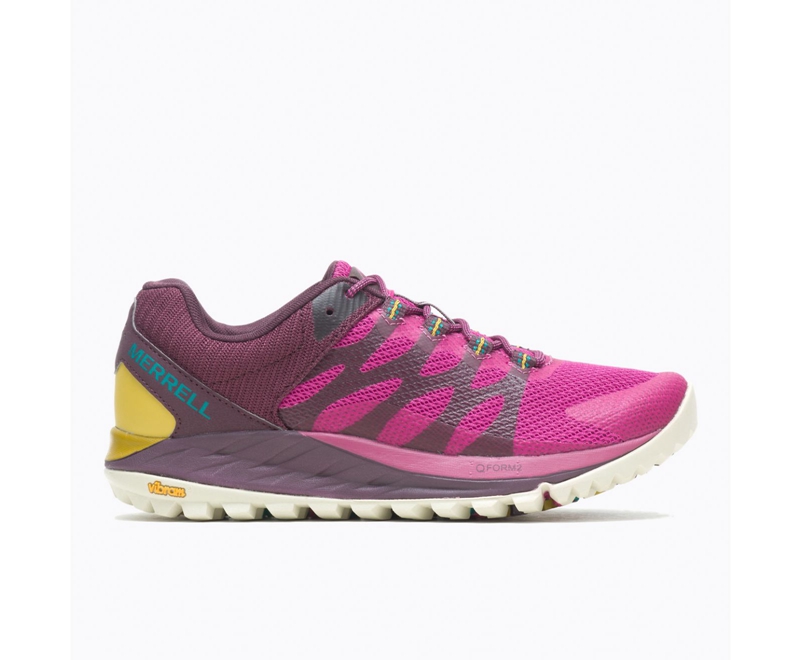 Merrell Antora 2 Women\'s Trail Running Shoes Fuchsia | 4296-OPLUQ