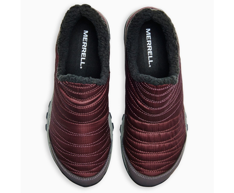 Merrell Antora Moc Women's Slip Ons Burgundy | 8142-HRNWZ