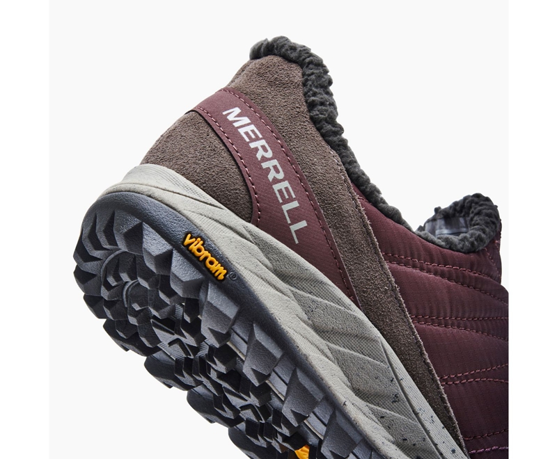 Merrell Antora Moc Women's Slip Ons Burgundy | 8142-HRNWZ