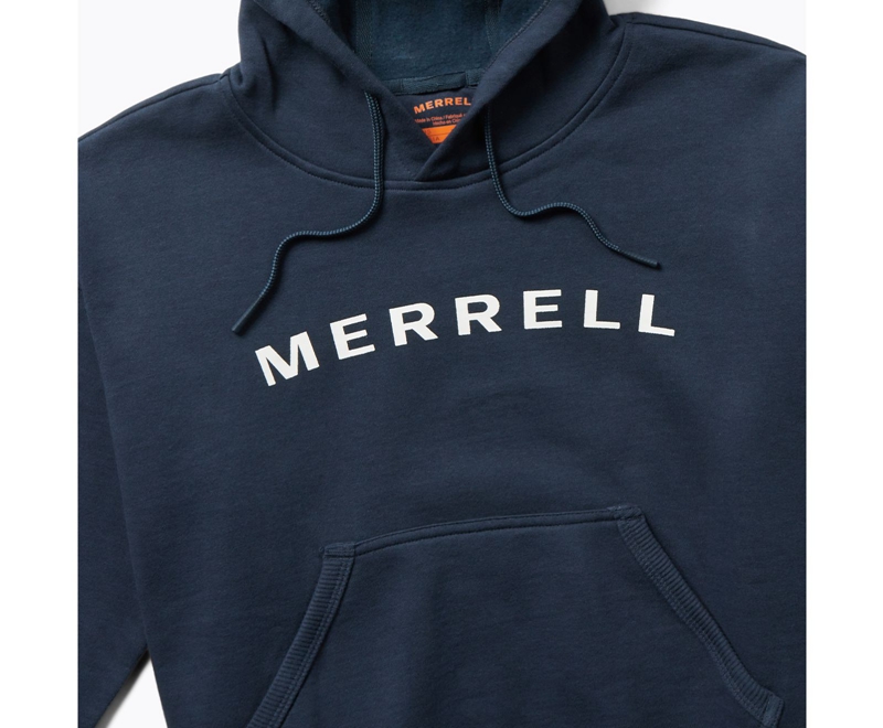 Merrell Arc Women's Hoodie Navy | 7164-VOMXP