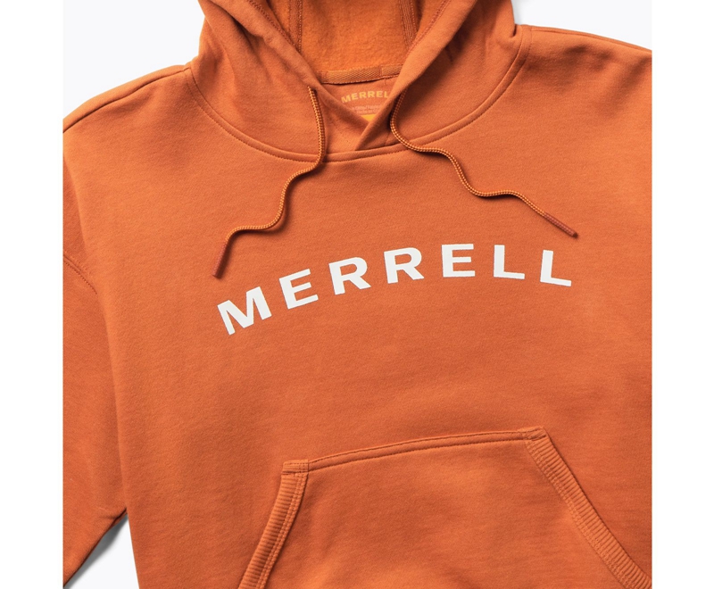 Merrell Arc Women's Hoodie Orange | 4076-RLIGQ