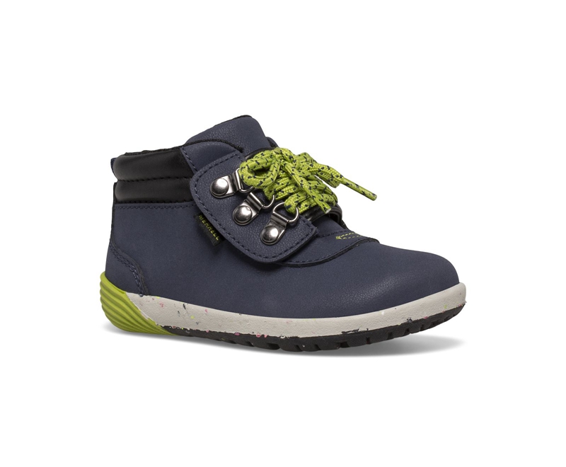 Merrell Bare Steps 2.0 Kids' Winter Boots Navy | 3017-JOZIN