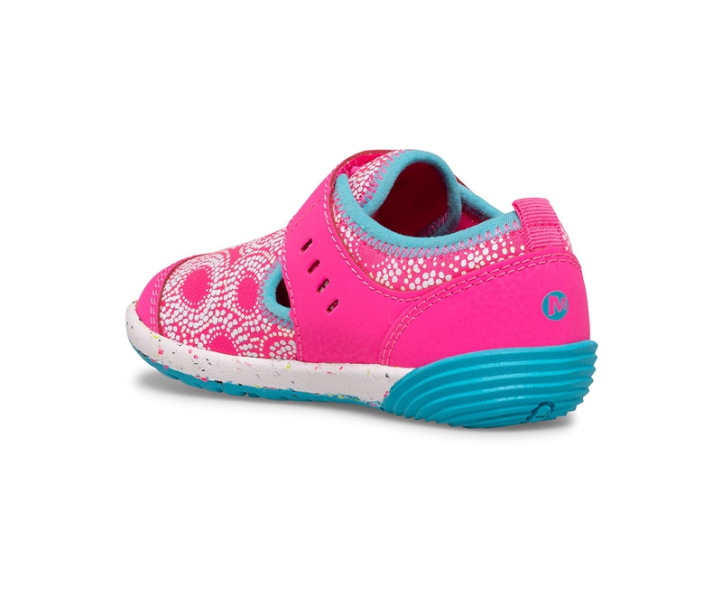 Merrell Bare Steps® H2O Chroma Kids' Sneakers Fuchsia | 0729-ZAOFD