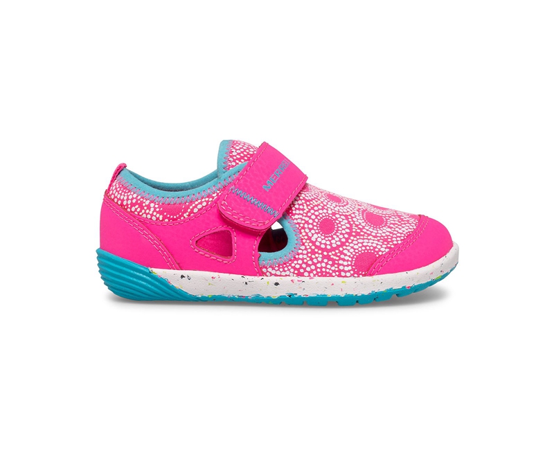 Merrell Bare Steps® H2O Chroma Kids' Sneakers Fuchsia | 0729-ZAOFD