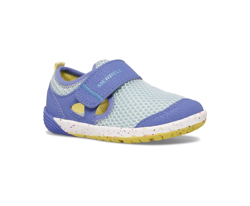 Merrell Bare Steps® H2O Kids' Sneakers Blue | 7896-XBHQV