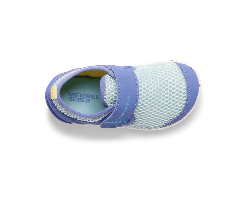 Merrell Bare Steps® H2O Kids' Sneakers Blue | 7896-XBHQV