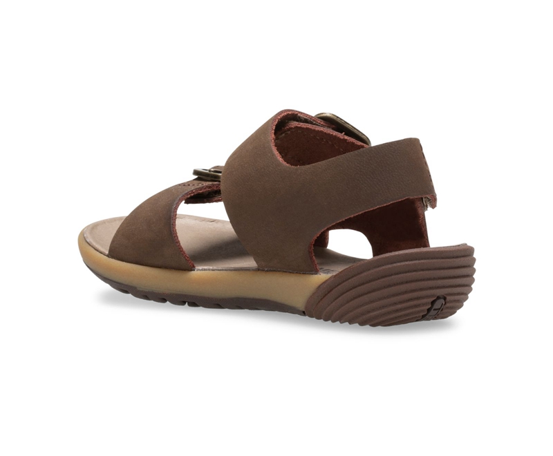 Merrell Bare Steps® Kids' Sandals Brown | 2734-AVPMJ