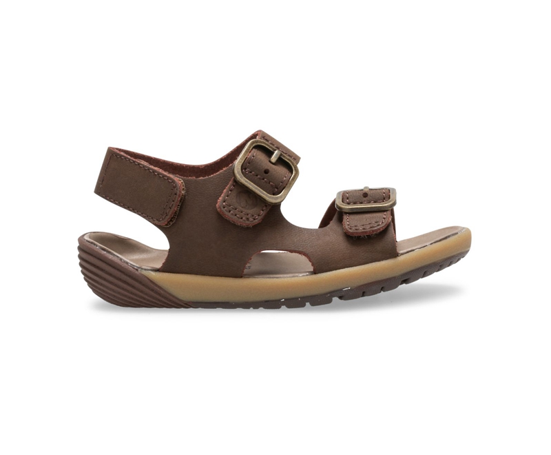 Merrell Bare Steps® Kids\' Sandals Brown | 2734-AVPMJ