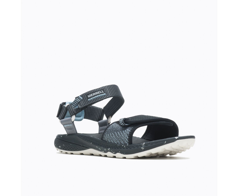 Merrell Bravada Backstrap Women's Sandals Black | 3698-QOXRV