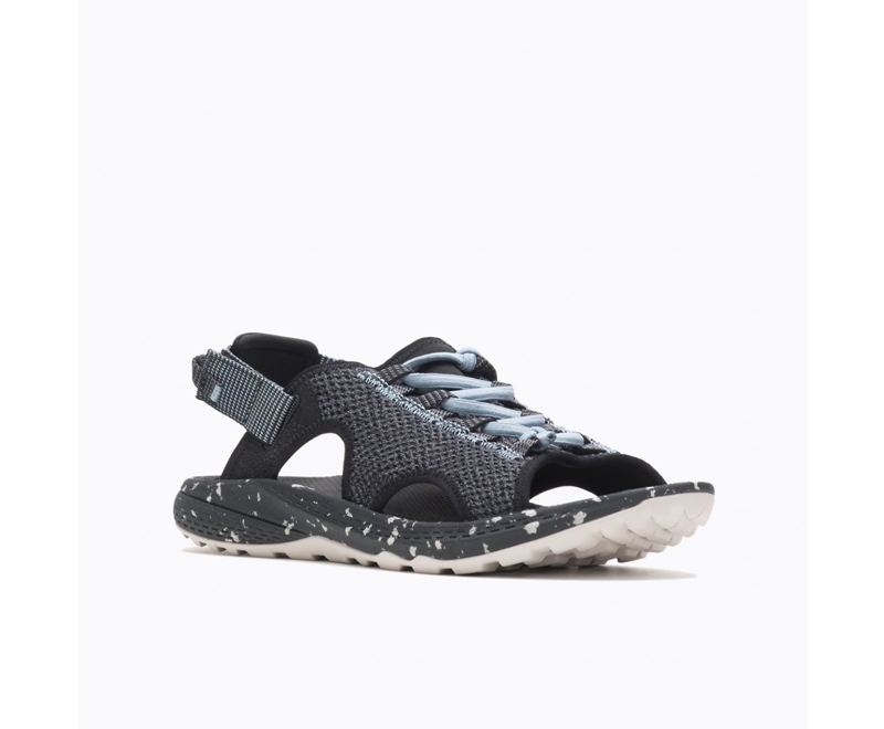 Merrell Bravada Bungee Women's Sandals Black | 5498-VTFEQ