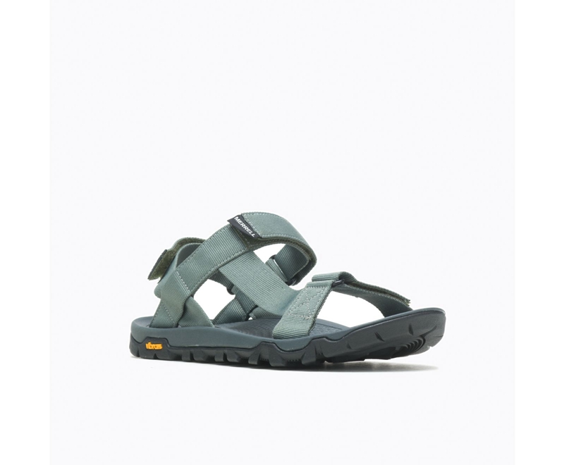 Merrell Breakwater Strap Women's Sandals Dark Green | 8671-RGEJK