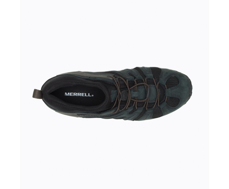 Merrell Chameleon 8 Stretch Men's Hiking Shoes Black | 8756-GYKIS