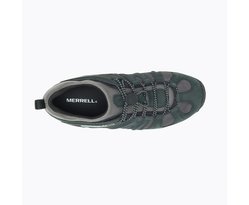 Merrell Chameleon 8 Stretch Men's Hiking Shoes Black / Grey | 9086-WVRNX