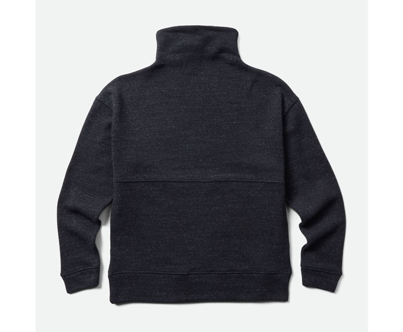 Merrell Dianthus Sweatshirt Women's Sweatshirts Black | 0861-WDHUG