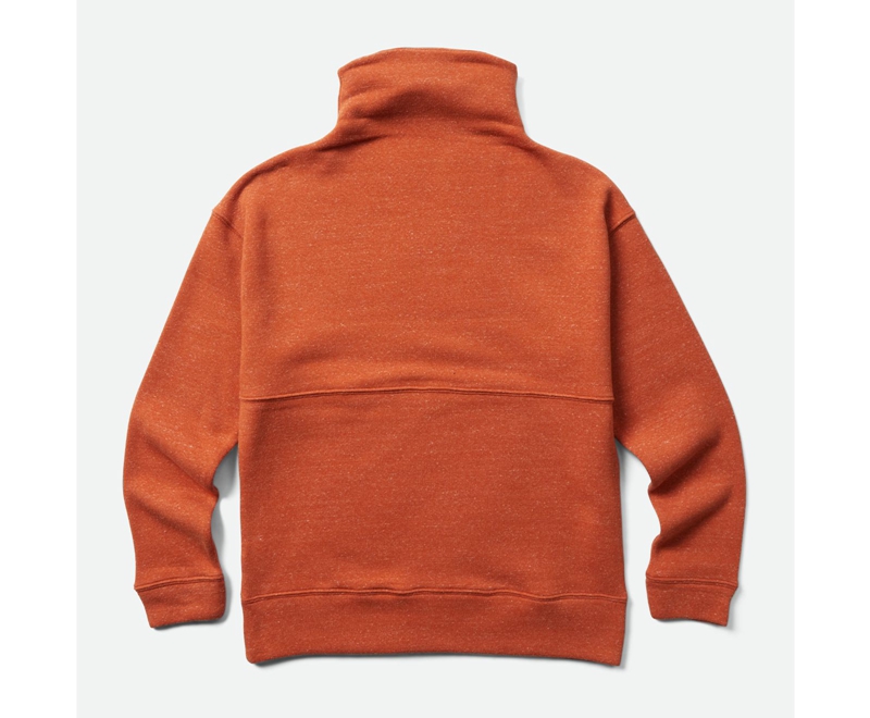 Merrell Dianthus Sweatshirt Women's Sweatshirts Orange | 5091-UBTLE