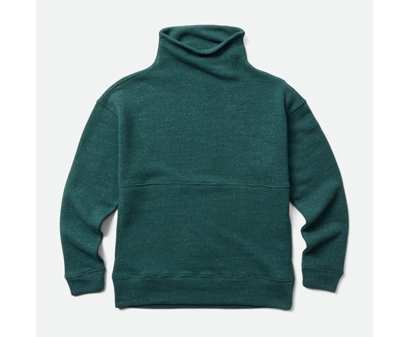 Merrell Dianthus Sweatshirt Women's Sweatshirts Dark Green | 6139-MIYXF