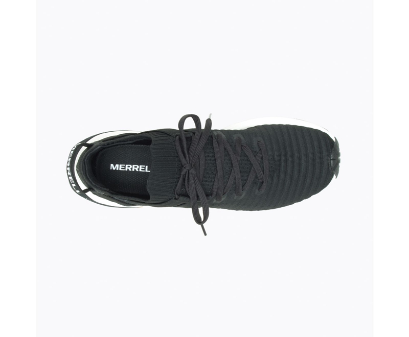 Merrell Embark Lace Men's Sneakers Black / White | 4280-FPMKI