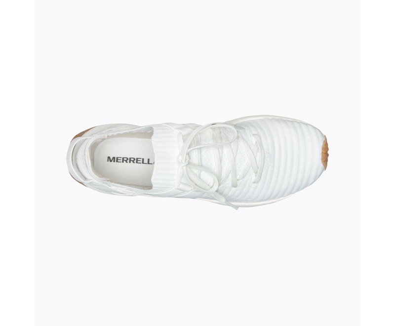 Merrell Embark Lace Men's Sneakers White | 1059-NAOYK