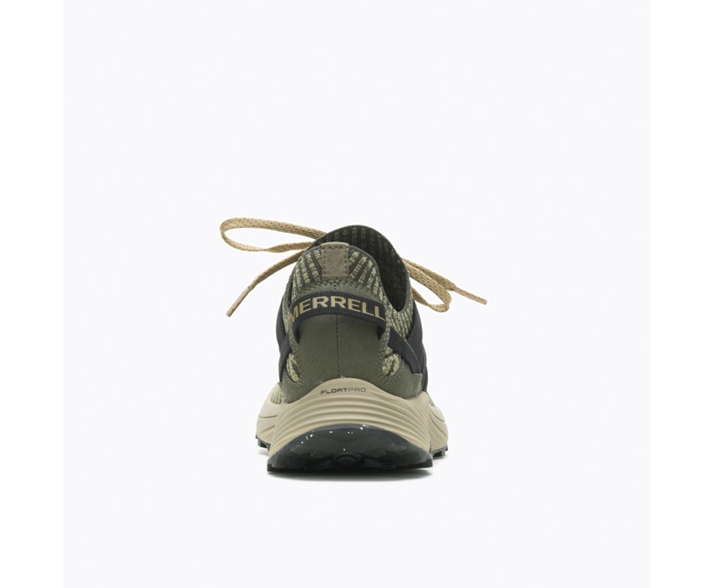 Merrell Embark Lace Wide Width Men's Sneakers Olive | 3284-XAGSF