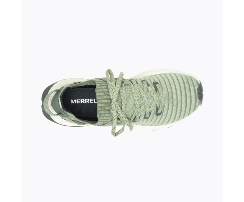 Merrell Embark Lace Wide Width Women's Sneakers Olive | 7031-PMYRE