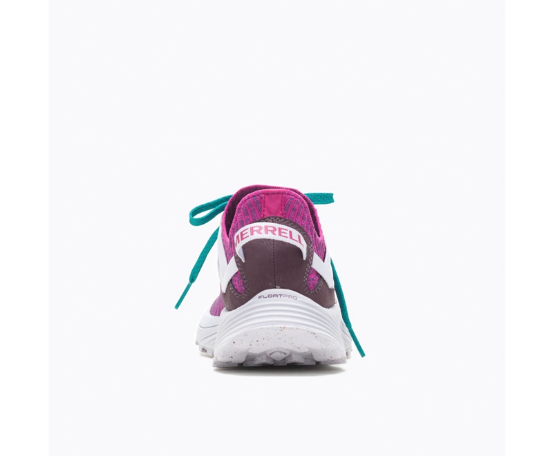 Merrell Embark Lace Women's Sneakers Fuchsia | 0529-CSDYE