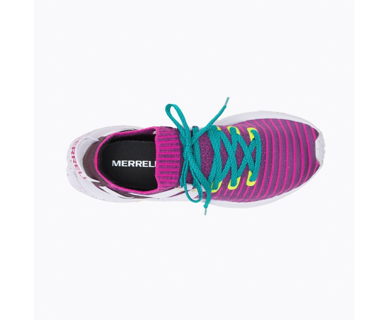 Merrell Embark Lace Women's Sneakers Fuchsia | 0529-CSDYE