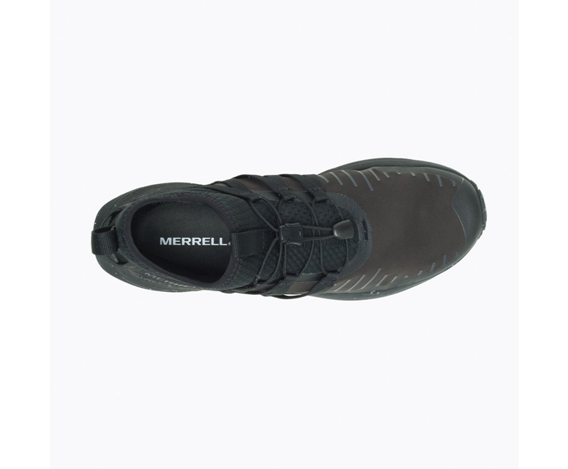 Merrell Embark Mid Shield Men's Sneakers Black | 6573-PGHCY