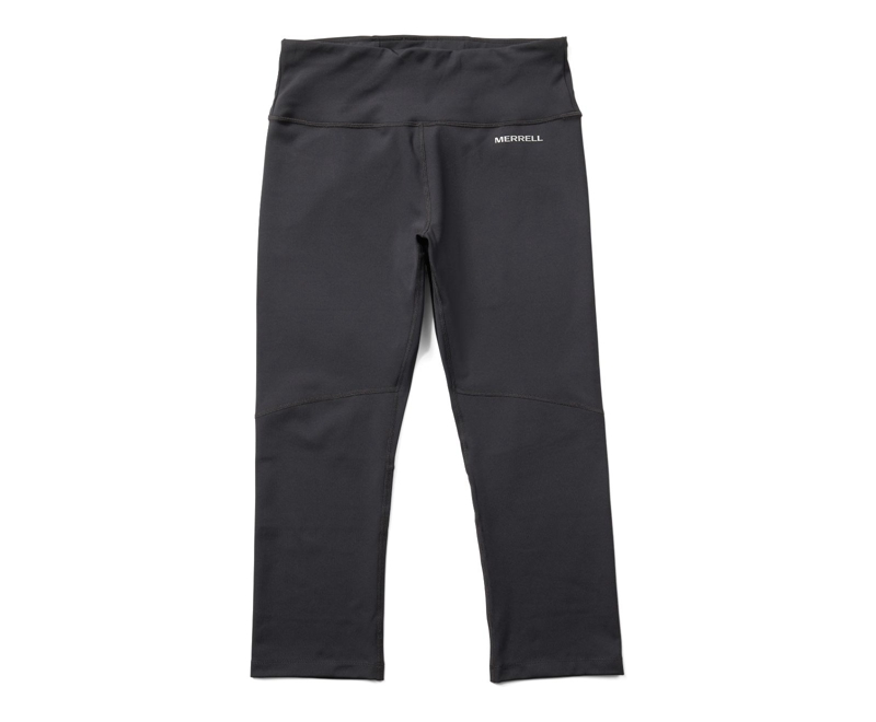 Merrell Ever Move Capri Women's Pants Black | 5936-UMEKN