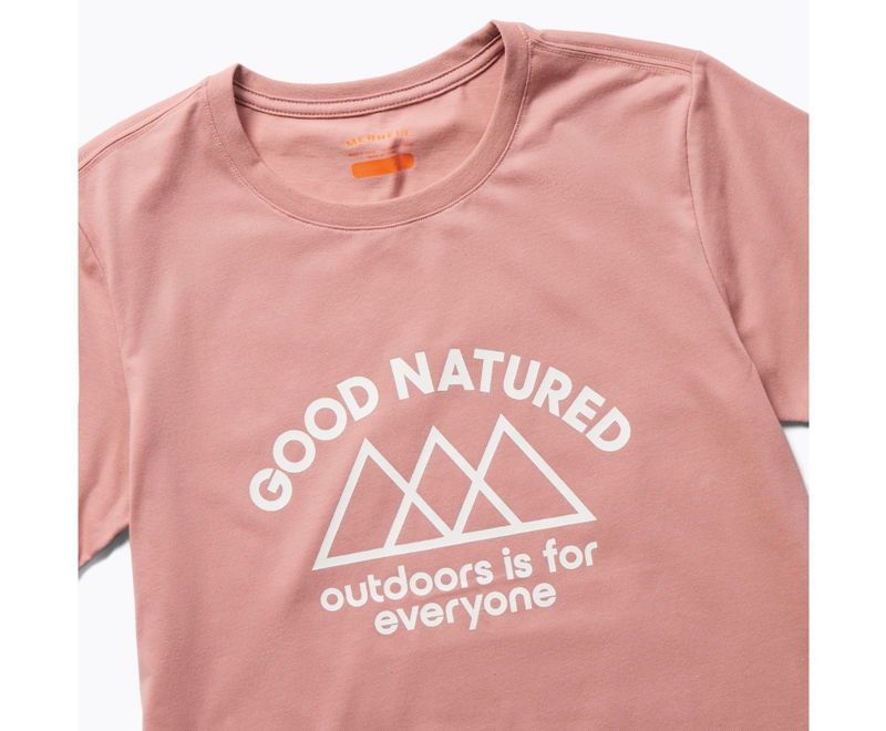 Merrell Good Natured Women's T Shirts Rose | 1420-RUXKS