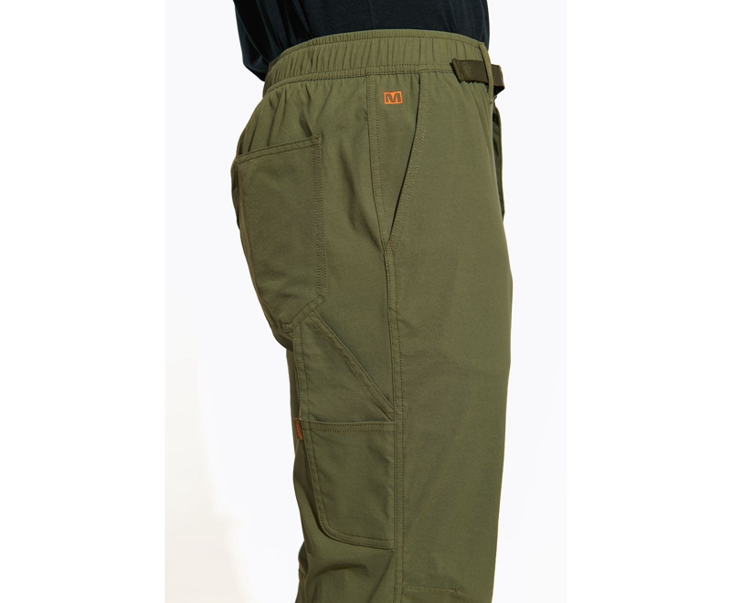 Merrell Hayes Hiker Men's Pants Olive | 9054-TYFDK