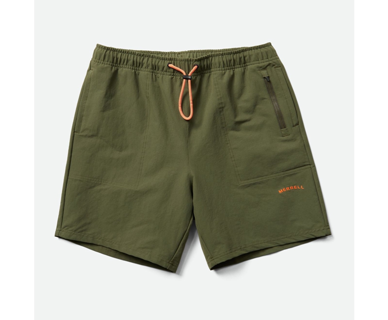 Merrell Hayes Men\'s Shorts Olive | 6529-KJXWM