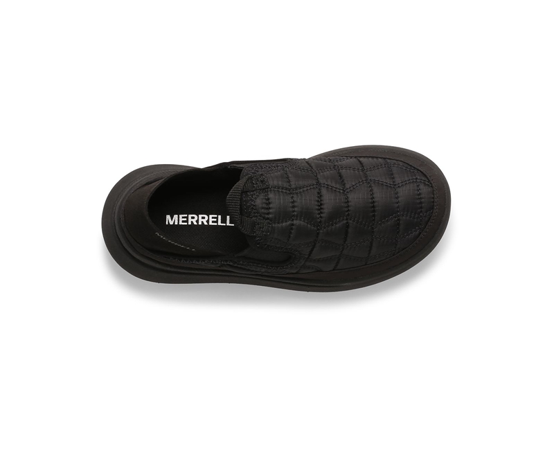 Merrell Hut Moc 2.0 Kids' Casual Shoes Black | 2738-VXRYL